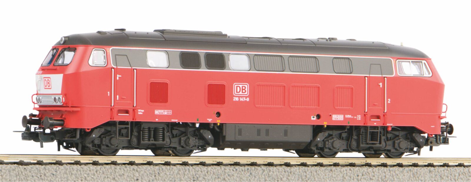 Locomotiva Diesel BR 216 DB Epoca V, con bavaglino Scala H0 DS Modellismo Locomotiva Diesel BR 216 DB Epoca scala H0