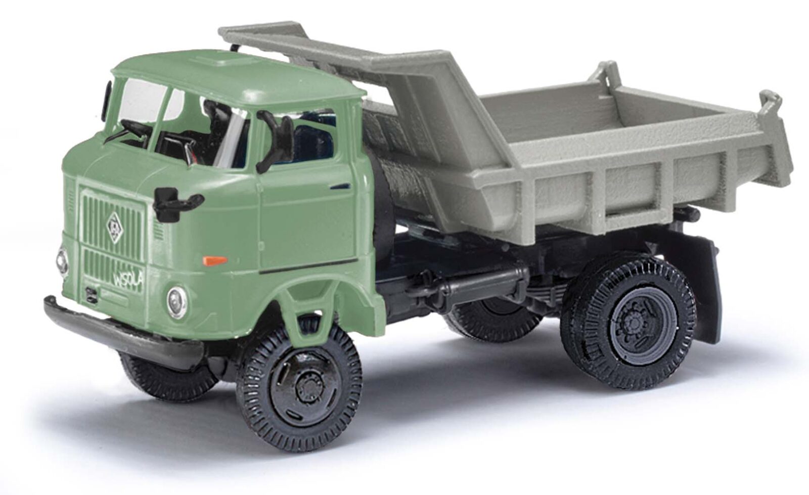 Dumper IFA W50 LA MK5, verde chiaro Scala H0 DS Modellismo Dumper IFA W50 LA MK5, verde chiaro scala H0