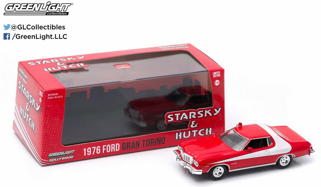 1976 Ford Gran Torino -Starsky and Hutch (TV Series 1975-79) DS Modellismo 1976 Ford Gran Torino -Starsky scala 1:43