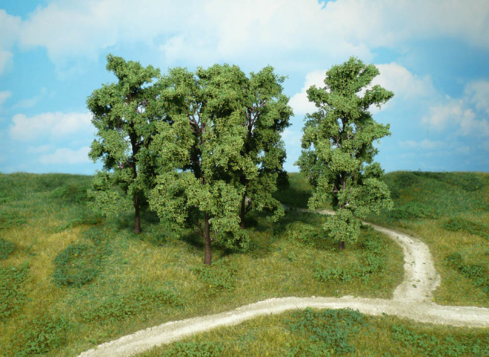 4 alberi decidui 18 cm DS Modellismo 4 alberi decidui Heki