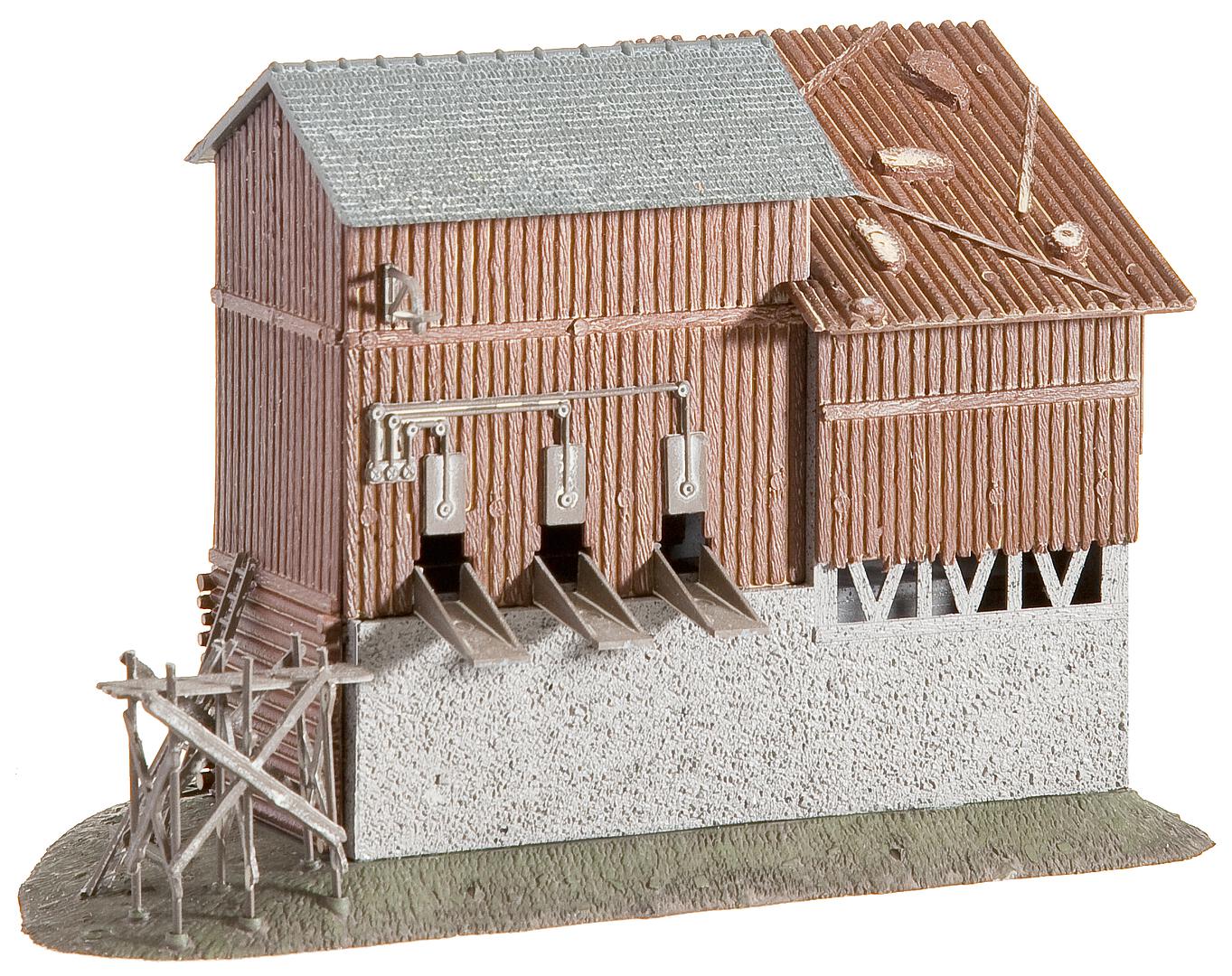 Vecchia cava di ghiaia Scala N DS Modellismo Vecchia cava di ghiaia scala N Faller