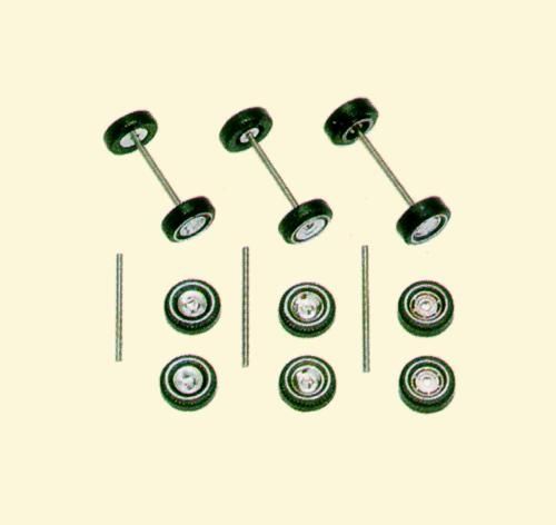 SET: Cerchi con pneumatici Scala H0 DS Modellismo SET: Cerchi pneumatici scala H0 Busch