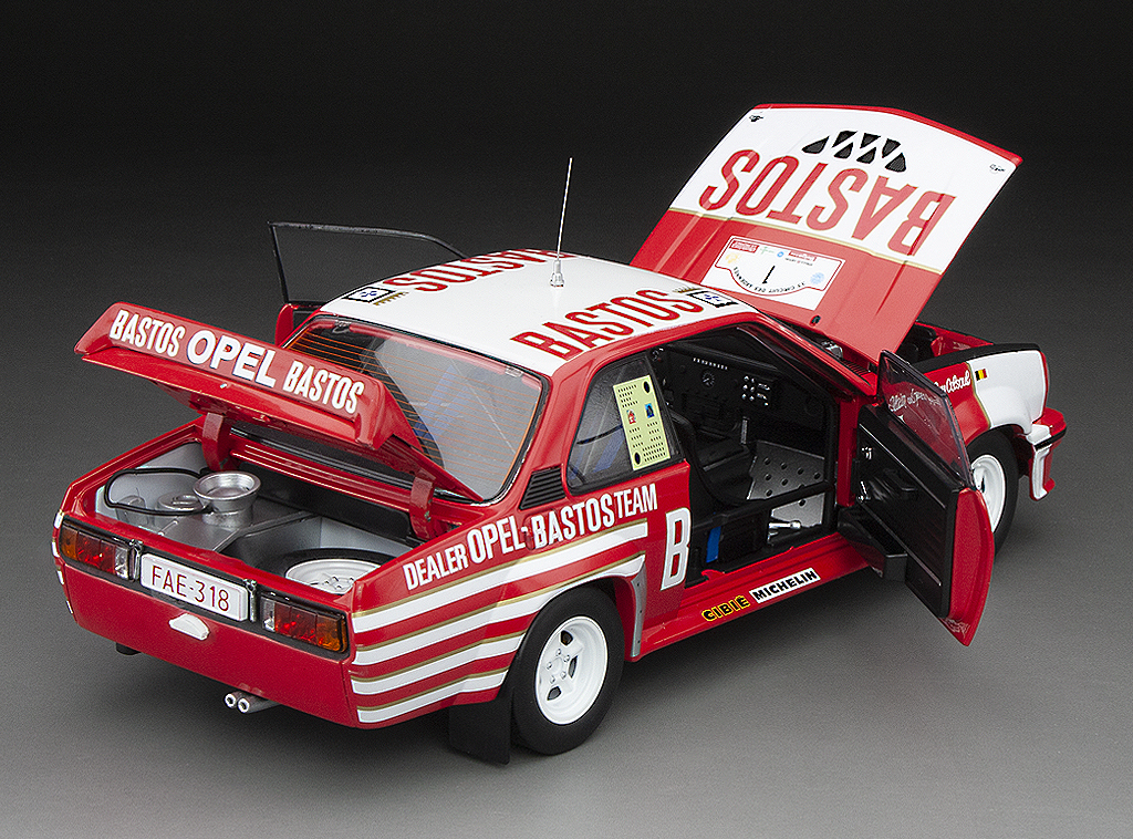 Opel Ascona 400 #1 Colsoul Guy/Lopes Alain - Circuit des Ardennes 1983 DS Modellismo Opel Ascona 400 #1 Colsoul scala 1:18