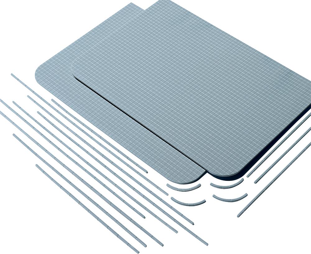 Set di piastrelle per marciapiede Scala H0 DS Modellismo Set di piastrelle per marciapiede scala H0