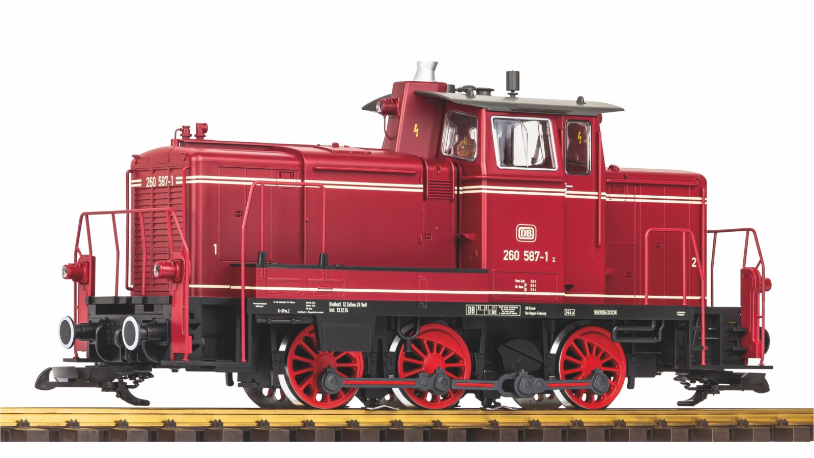 Locomotiva Diesel / Sound BR V 60 DB Epoca IV Scala G DS Modellismo Locomotiva Diesel / Sound BR V 60 DB scala G
