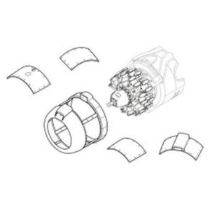 1/48 J1N Irving Engine Set