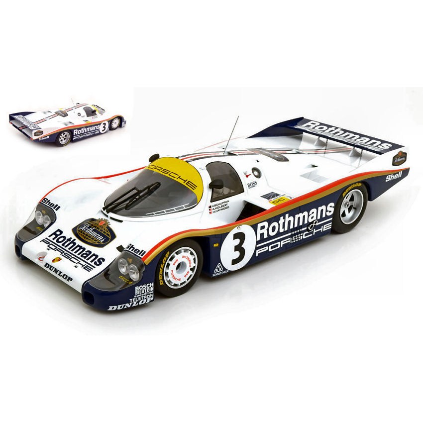 Porsche 956 LH N.3 LM 1983 Schuppan-Haywood-Holbert 1:12 DS Modellismo Porsche 956 LH N.3 LM 1983 Schuppan-Haywood-Holbert 1:12
