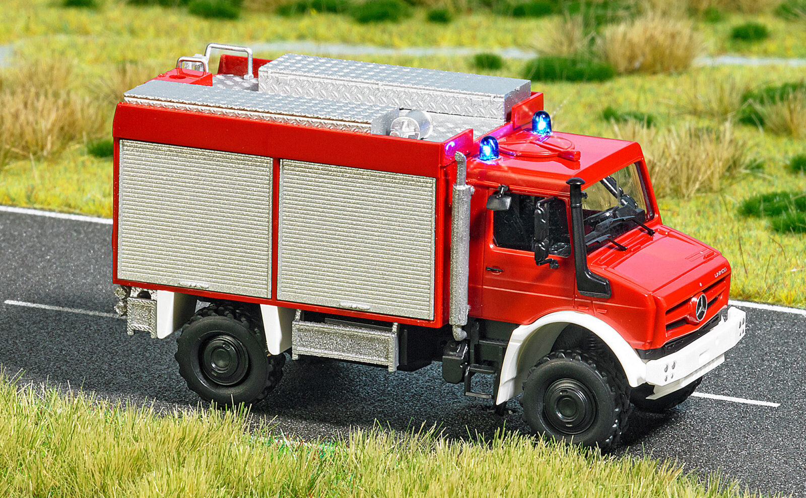 Vigili del Fuoco Unimog U 5023 Scala H0 DS Modellismo Vigili del Fuoco Unimog U 5023 scala H0 1:87