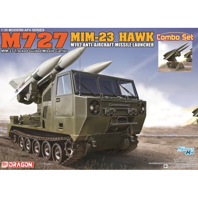 M727 Mim-23 Tracked Guided Missile Carrier Kit 1:35 DS Modellismo M727 Mim-23 Tracked Guided Missile Carrier Kit 1:35