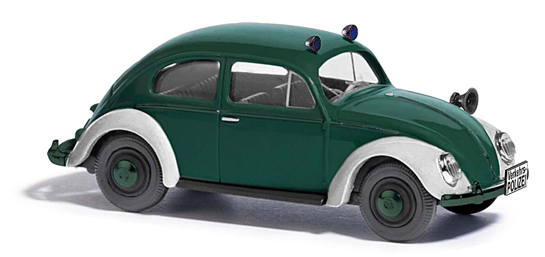 VW Maggiolino finestrino ovale polizia Scala H0 DS Modellismo VW Maggiolino finestrino ovale scala H0