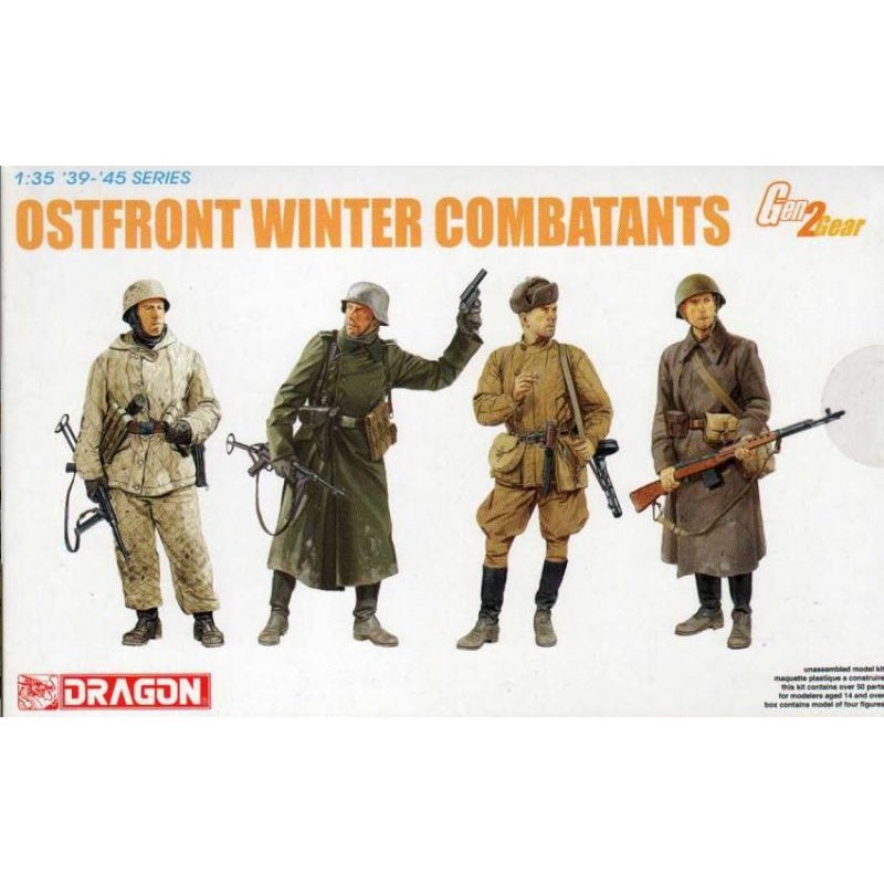 Ostfront Winter Combatants Kit 1:35 DS Modellismo Ostfront Winter Combatants Kit 1:35