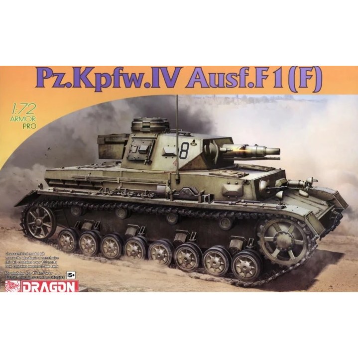 PZ.KPFW.IV AUSF.F1 (F) Kit 1:72 DS Modellismo PZ.KPFW.IV AUSF.F1 (F) Kit 1:72