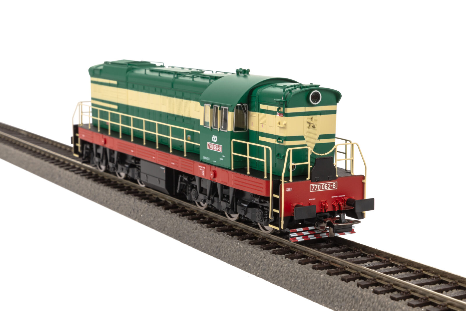 Locomotiva Diesel / Sound BR 770 CD V, incl. PIKO Sound-Decoder Scala H0 DS Modellismo Locomotiva Diesel / Sound BR 770 CD scala H0