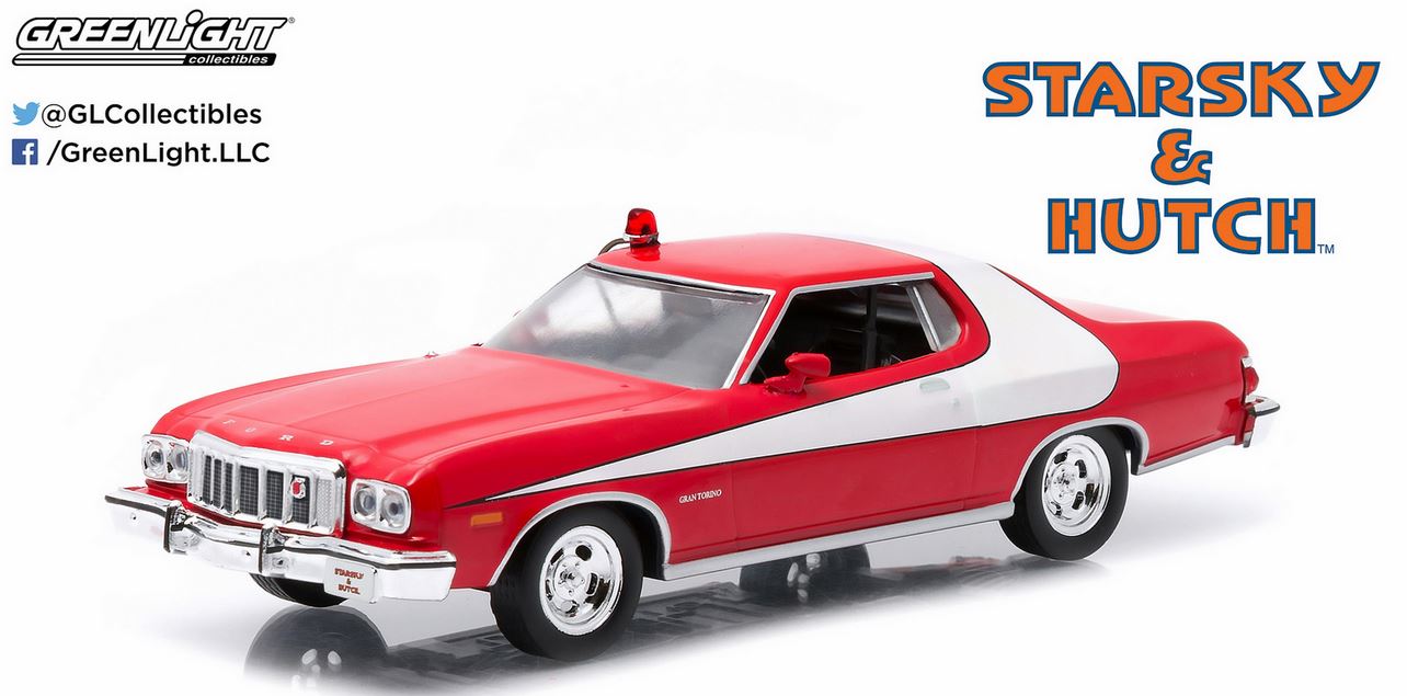 1976 Ford Gran Torino -Starsky and Hutch (TV Series 1975-79) DS Modellismo 1976 Ford Gran Torino -Starsky scala 1:43