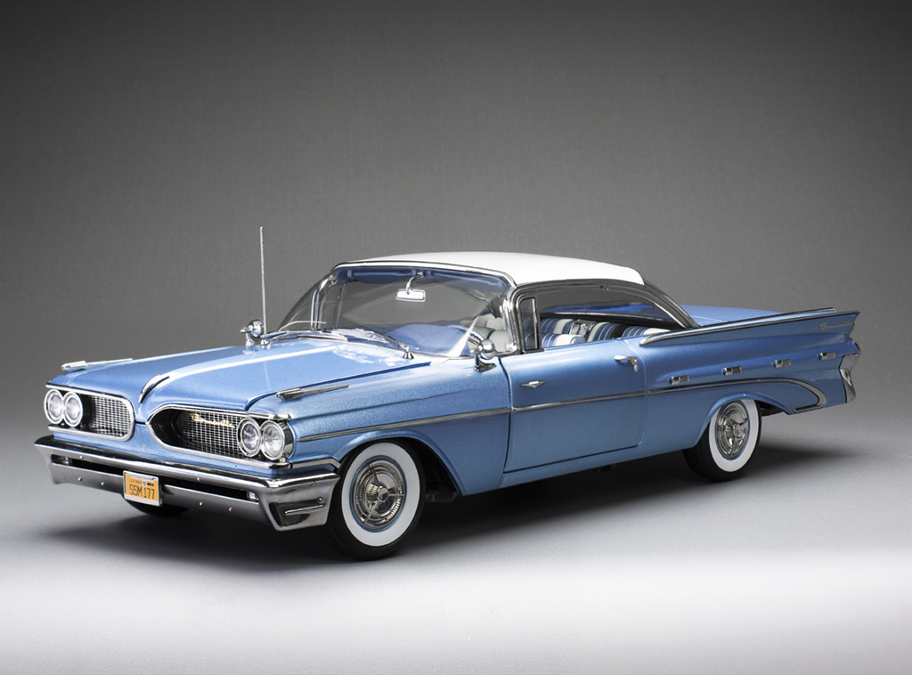 Pontiac Bonneville Hard Top del 1959 DS Modellismo Pontiac Bonneville Hard Top scala 1:18
