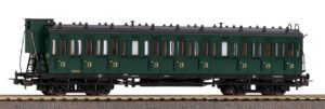 Carrozza Compartimenti 3^ Classe scala H0