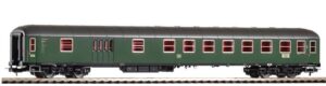 Carrozza combinata BDms272 DB verdi scala H0