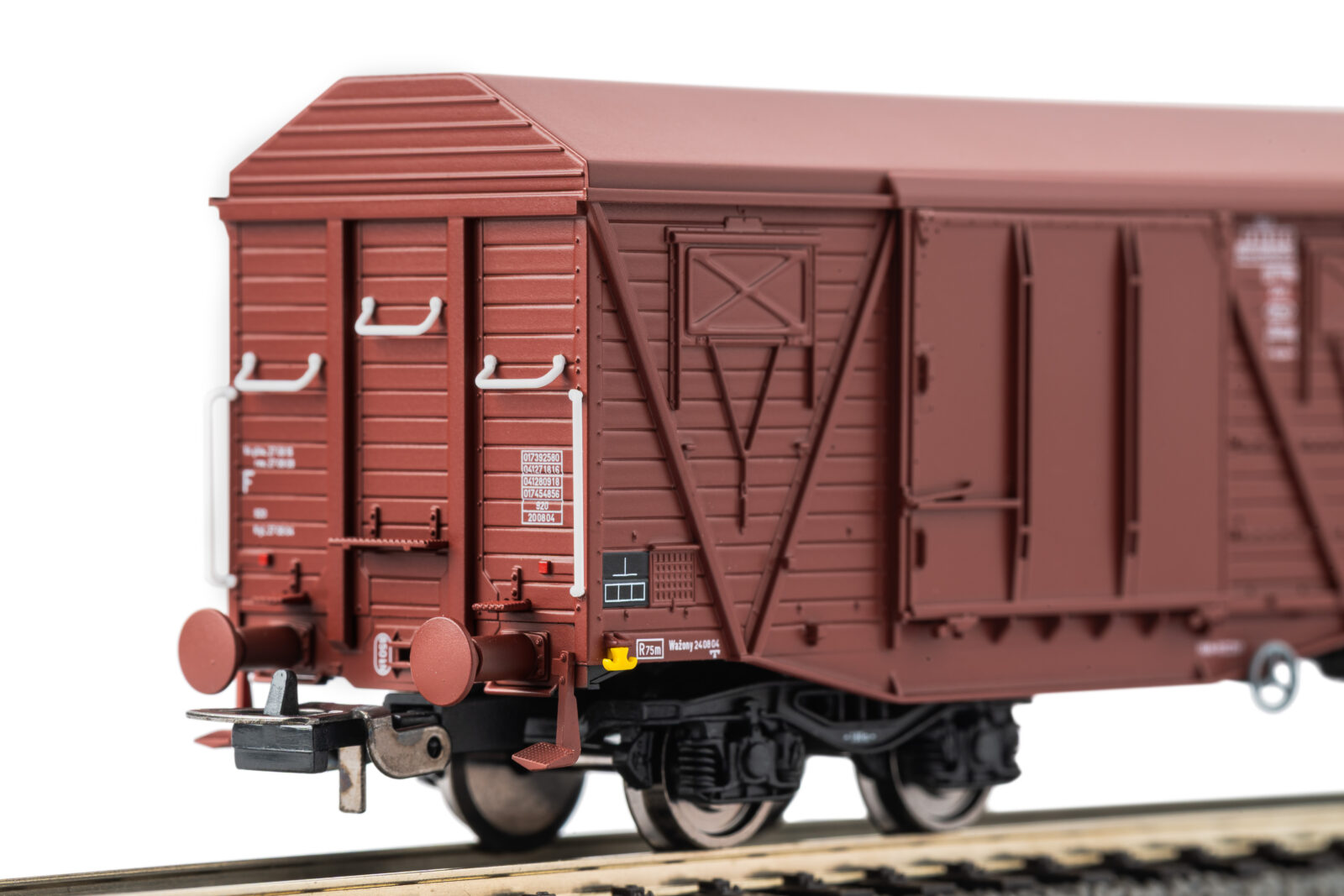 Carro merci di grandi dimensioni 401Ka PKP Epoca V Scala H0 DS Modellismo Carro merci di grandi dimensioni scala H0