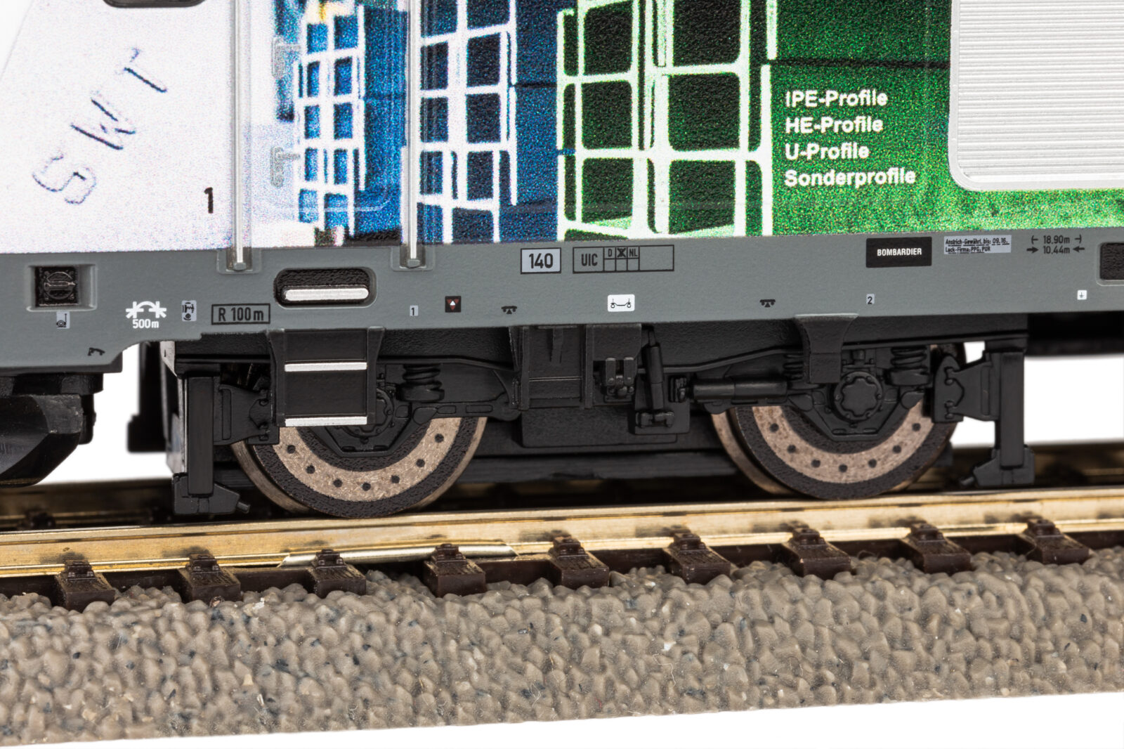 Locomotiva Diesel TRAXX Sahlwerk Thüringen Epoca VI - Versione C.A. Scala H0 DS Modellismo Locomotiva Diesel TRAXX Sahlwerk scala H0