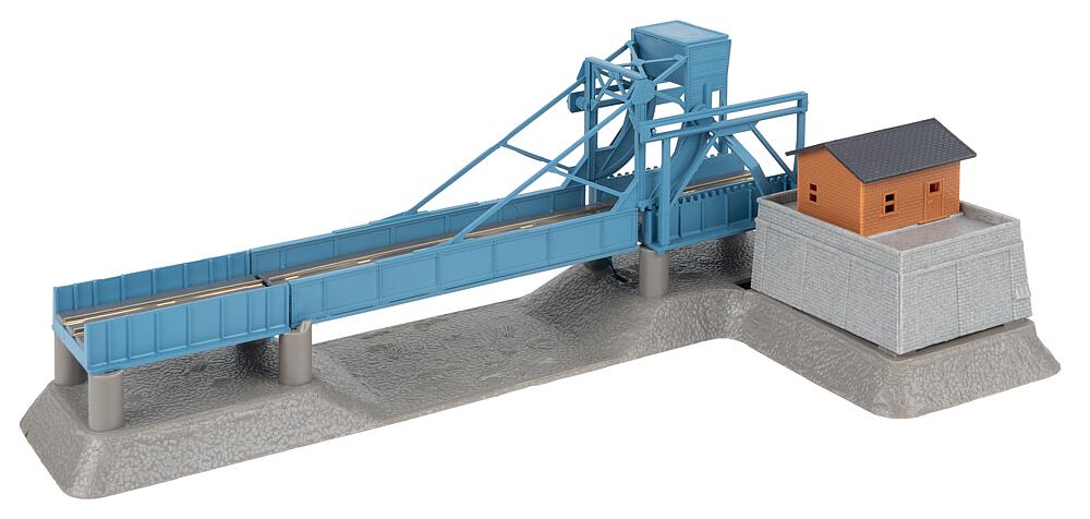 Ponte basculante con azionamento Scala N DS Modellismo Ponte basculante azionamento scala N Faller