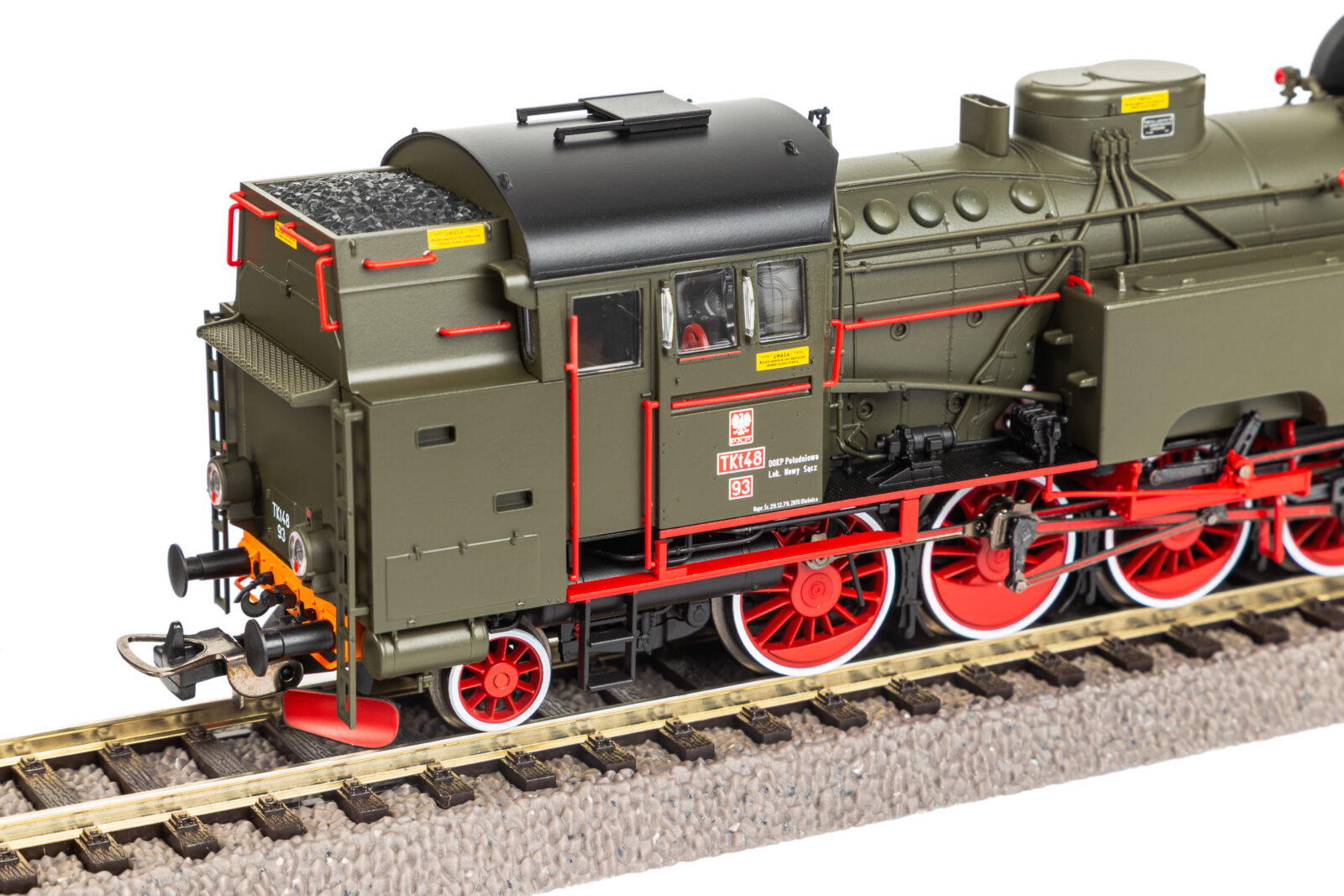 Locomotiva a vapore / Sound TKt48 PKP Epoca IV - Versione in Corrente Alternata Scala H0 DS Modellismo Locomotiva a vapore / Sound TKt48 scala H0 - vista 4