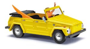 VW 181 autista tavola da surf scala H0 Busch