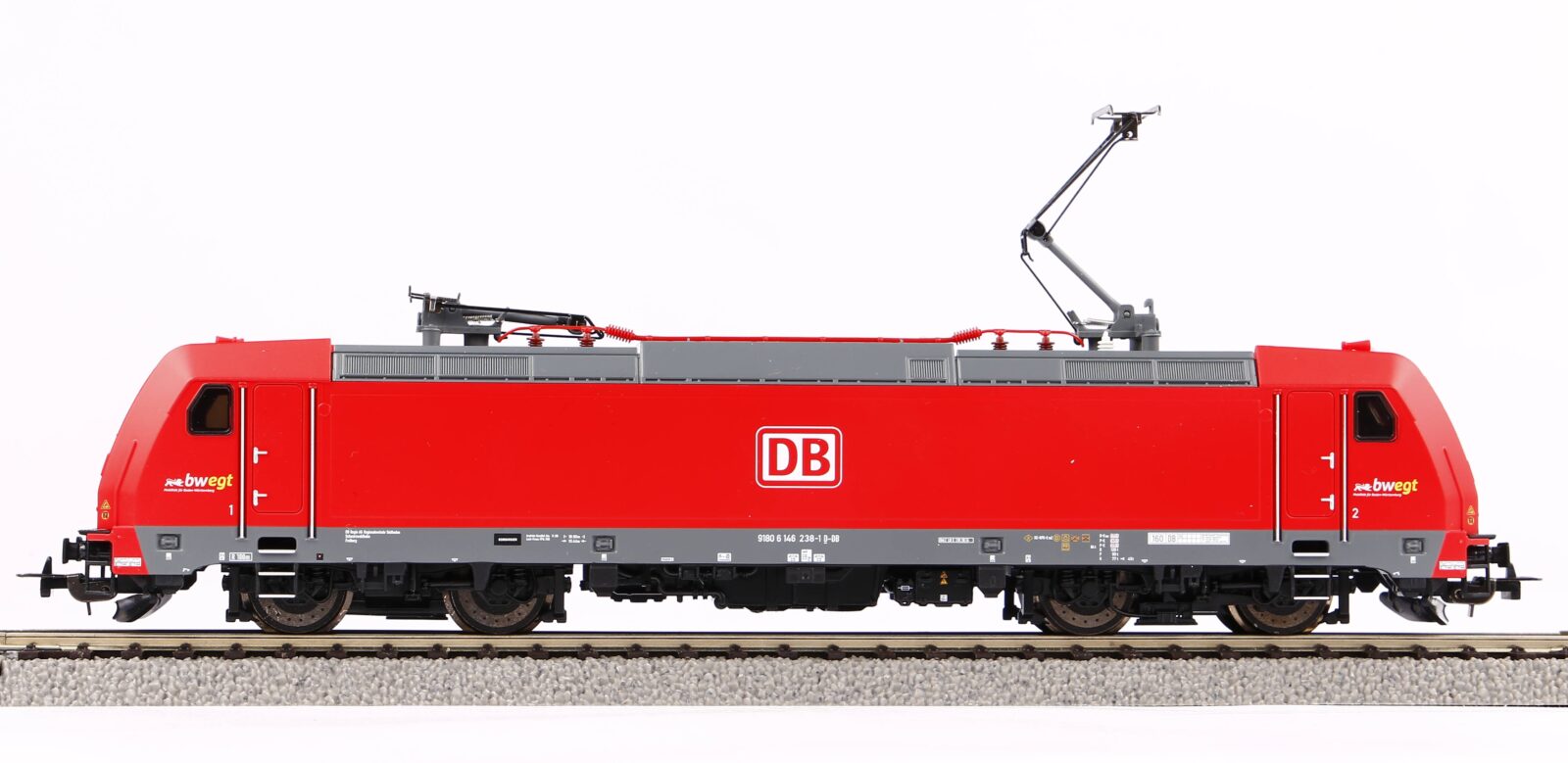 Locomotiva elettrica Gruppo 146.2 bwegt DB AG Epoca VI Scala H0 DS Modellismo Locomotiva elettrica Gruppo 146.2 scala H0