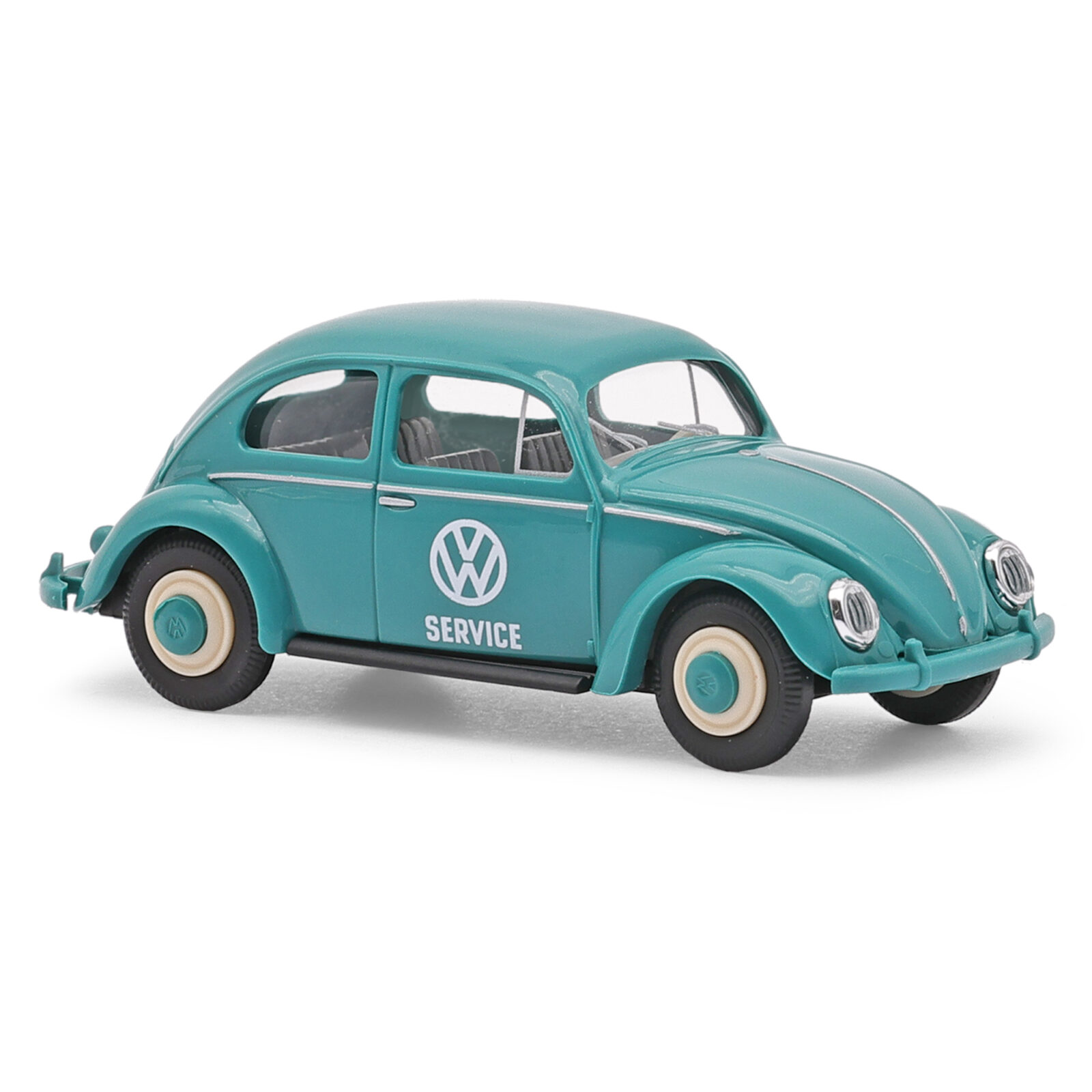 VW Maggiolino 1955 - Azzurro VW Service Scala H0 DS Modellismo VW Maggiolino 1955 Azzurro VW scala H0
