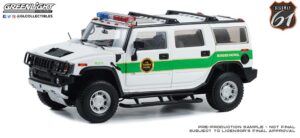2003 Hummer H2 U.S. Border Patrol scala 1:18