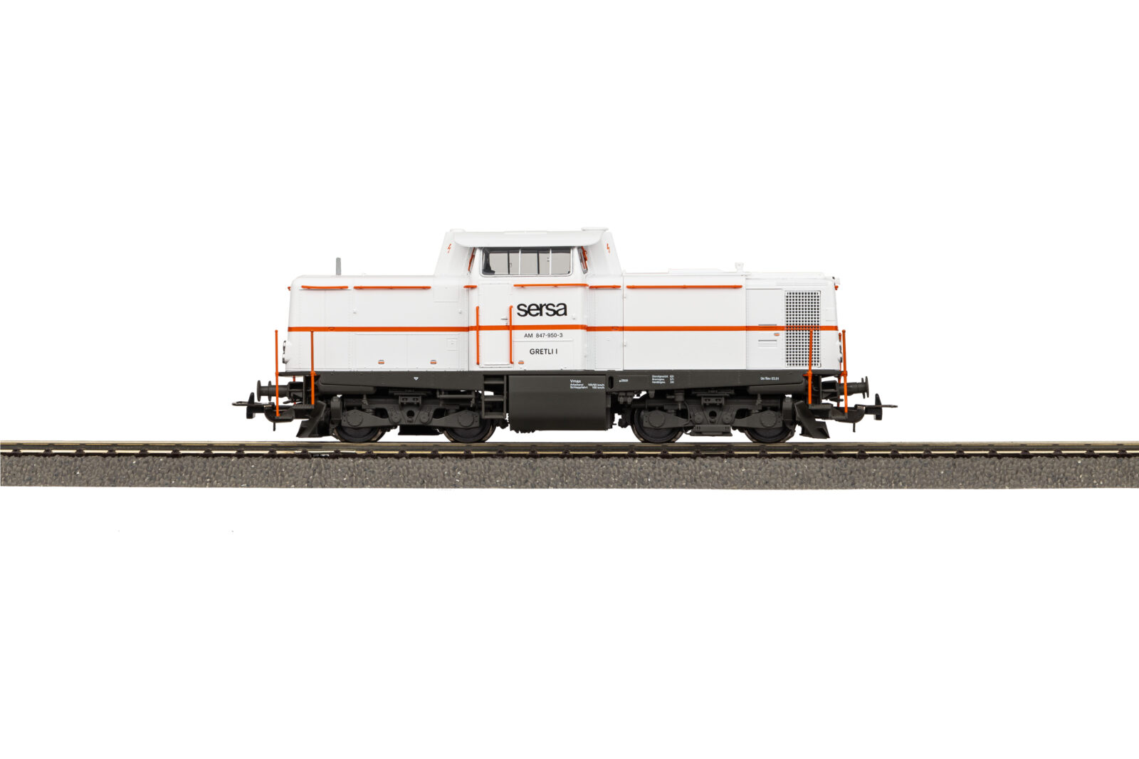 Locomotiva Diesel / Sound Am 847 Sersa Epoca V Versione C.A. Scala H0 DS Modellismo Locomotiva Diesel / Sound Am 847 scala H0