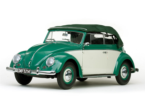 1949 Wolkswagen Kafer Cabriolet DS Modellismo 1949 Wolkswagen Kafer Cabriolet scala 1:12