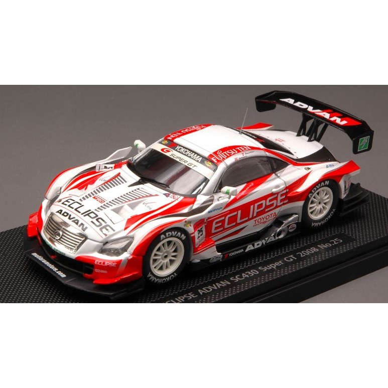 Lexus SC430 N.25 Eclipse Advan Super GT 08 1:43 DS Modellismo Lexus SC430 N.25 Eclipse Advan Super GT 08 1:43