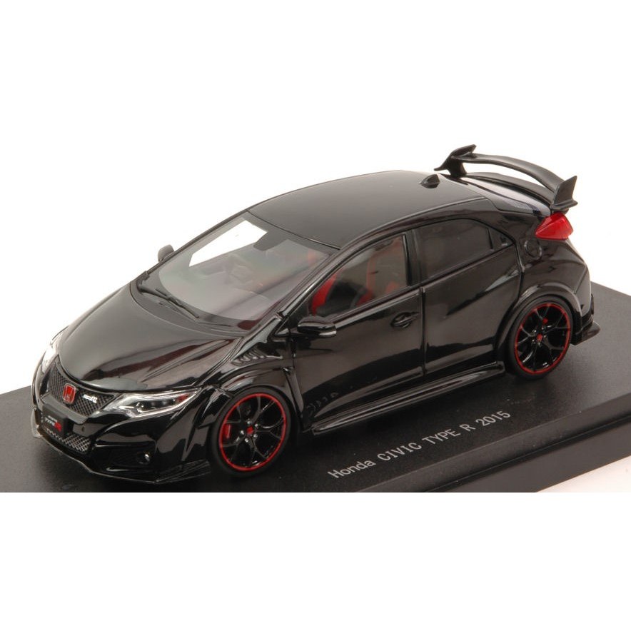 Honda Civic Type R 2015 Crystal Black Pearl 1:43 DS Modellismo Honda Civic Type R 2015 Crystal Black Pearl 1:43