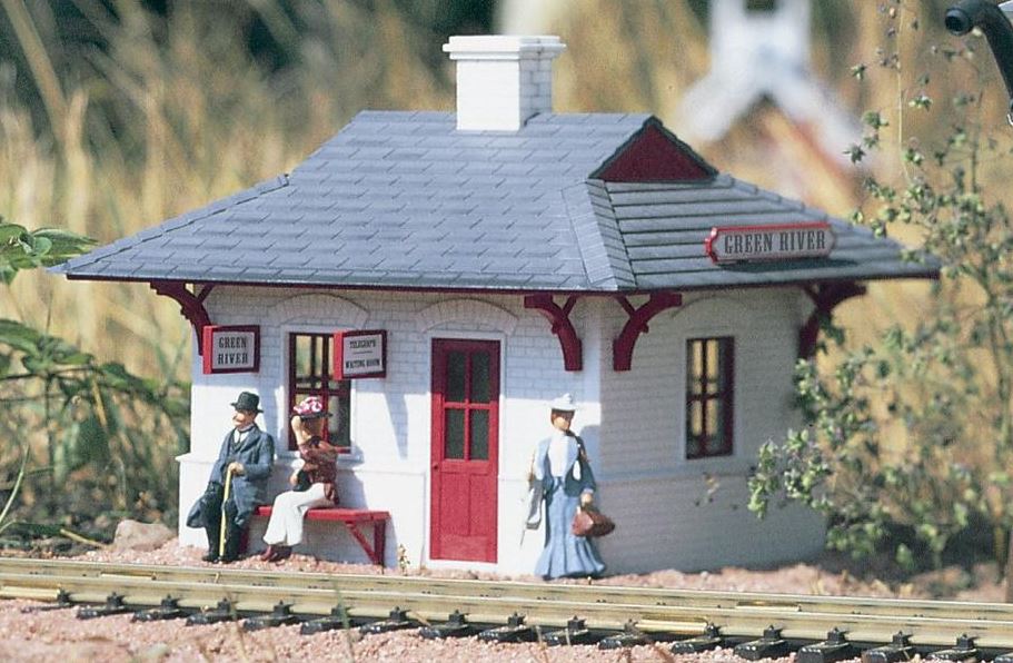 Stazione ferroviaria di Green River Scala G DS Modellismo Stazione ferroviaria di Green River scala G