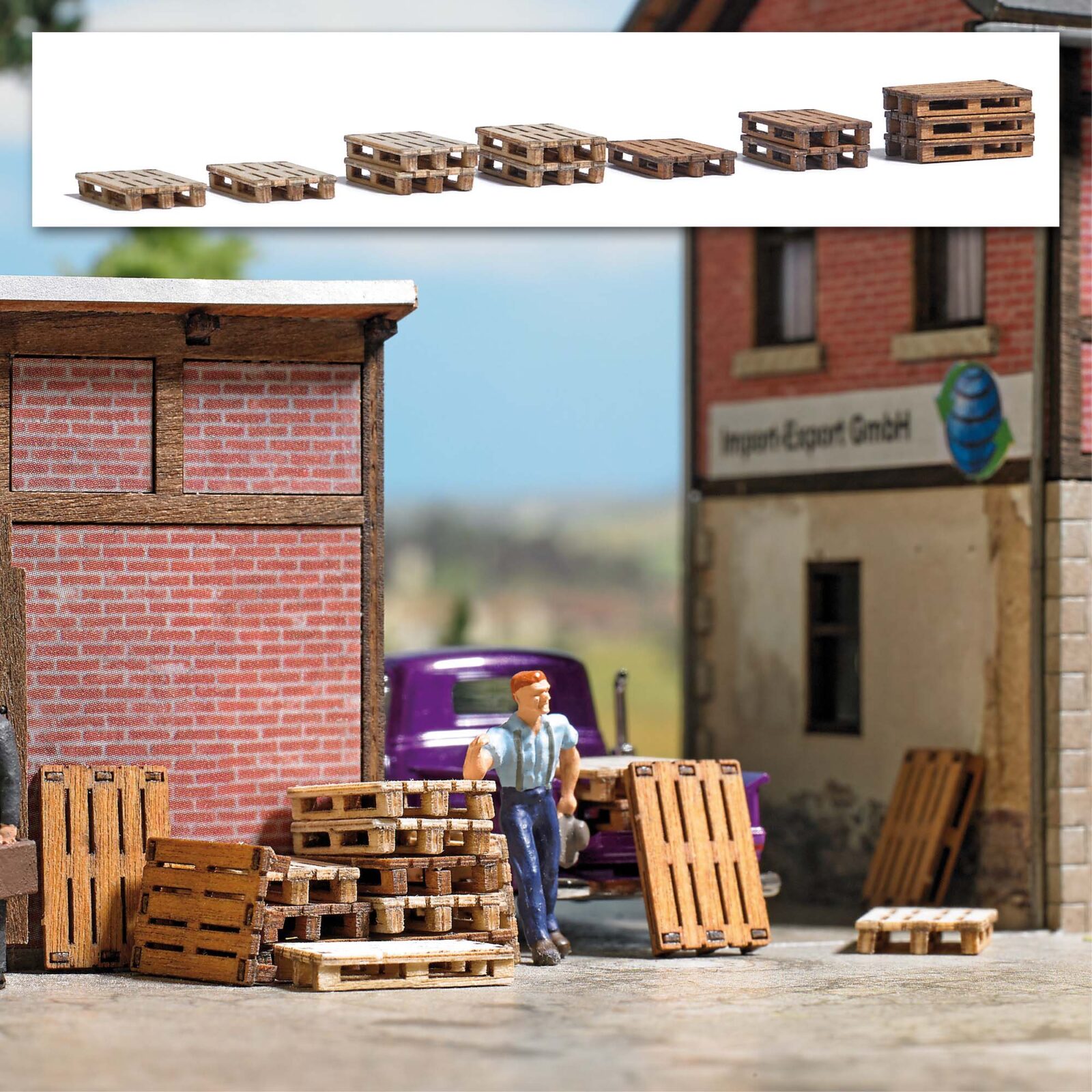 Pallet Scala H0 DS Modellismo Pallet scala H0 Busch