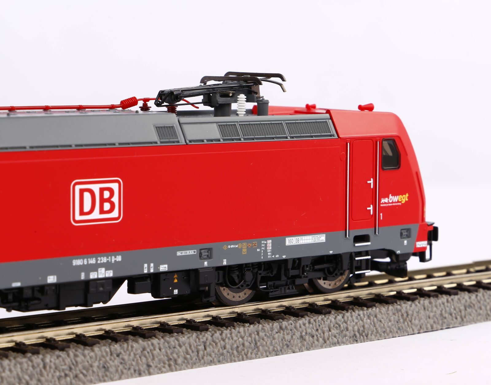Locomotiva elettrica Gruppo 146.2 bwegt DB AG Epoca VI Scala H0 DS Modellismo Locomotiva elettrica Gruppo 146.2 scala H0