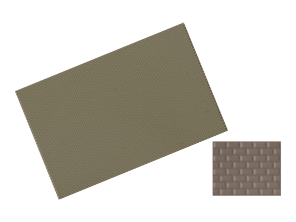 Pflasterplatte Läuferverbund 122x79 mm 2 Stück betongrau Scala H0 DS Modellismo Pflasterplatte Läuferverbund 122x79 scala H0