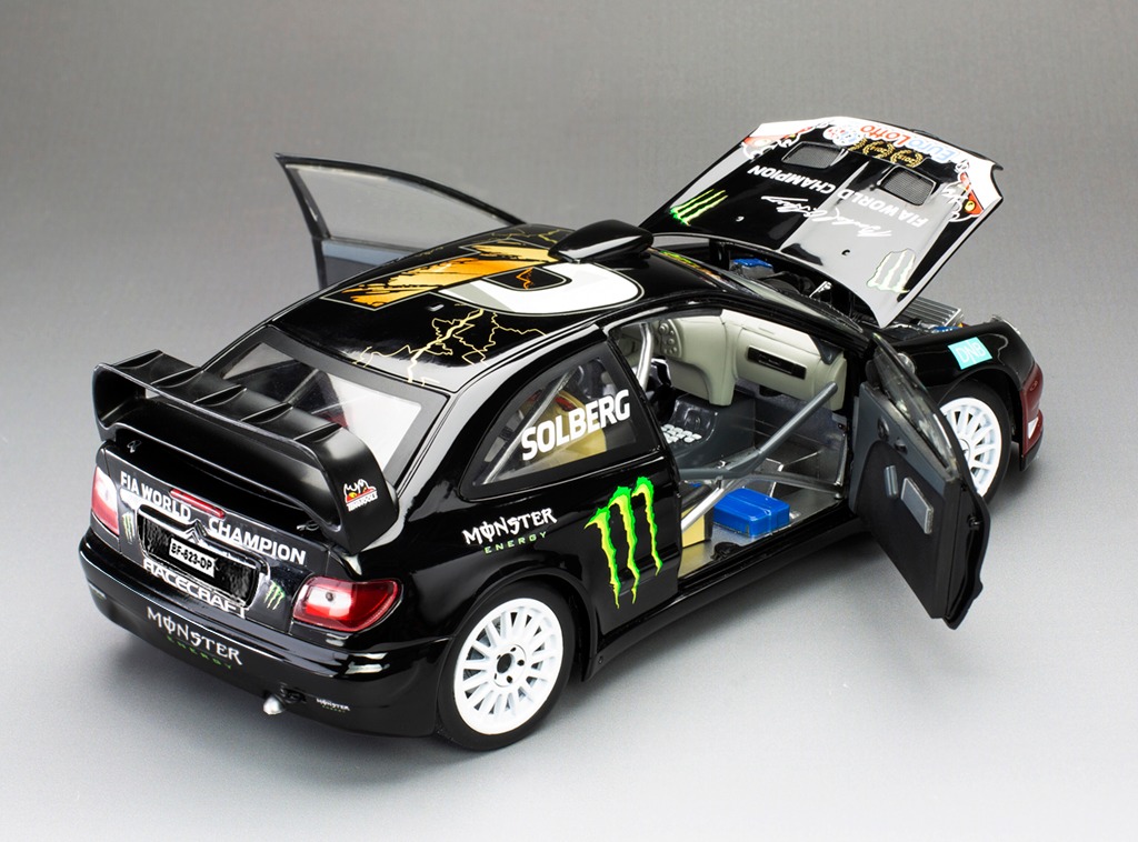 Citroën Xsara WRC - #11 DS Modellismo Citroën Xsara WRC #11 scala 1:18 Sun Star