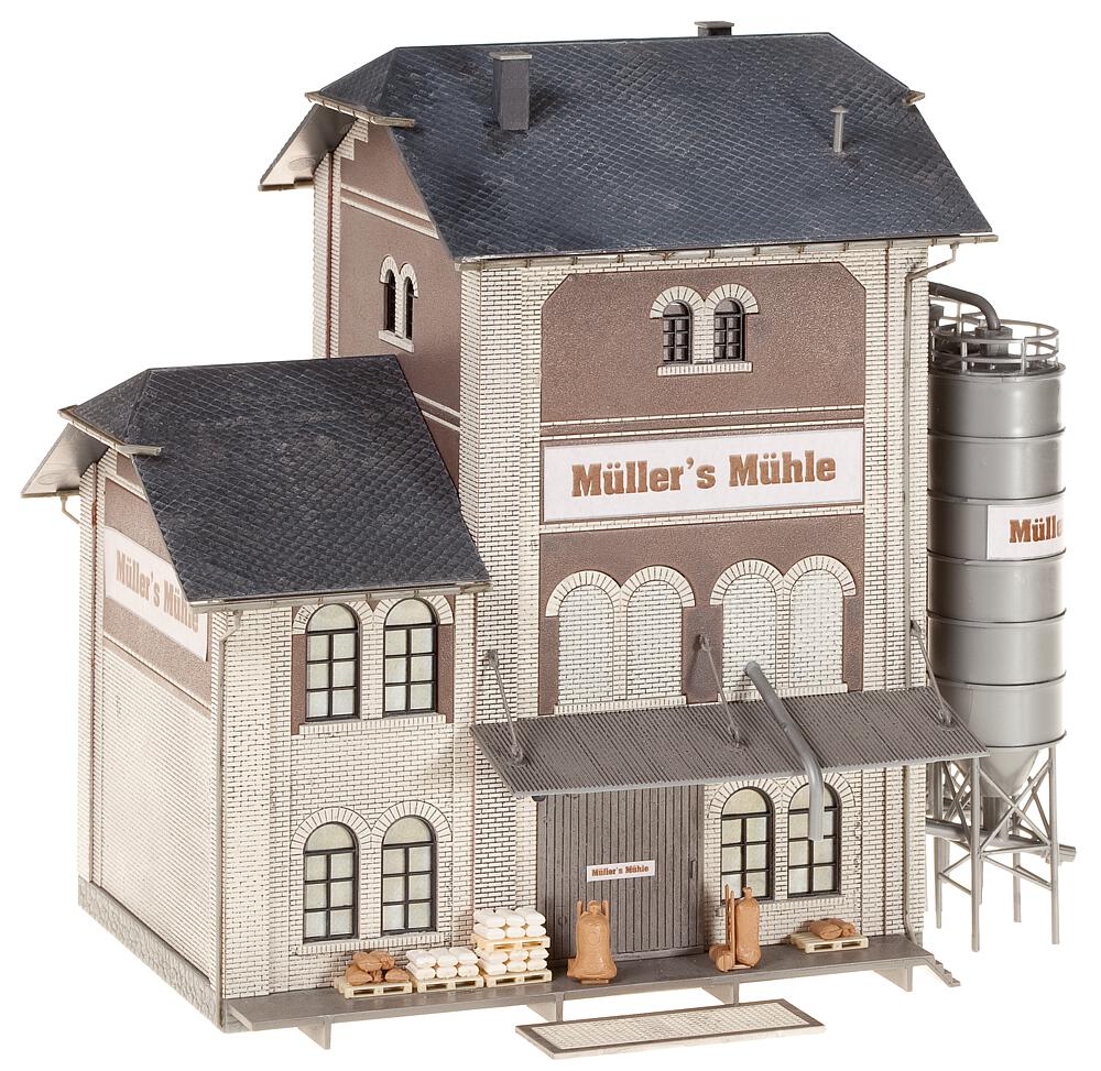 Mulino industriale Scala H0 DS Modellismo Mulino industriale scala H0 Faller