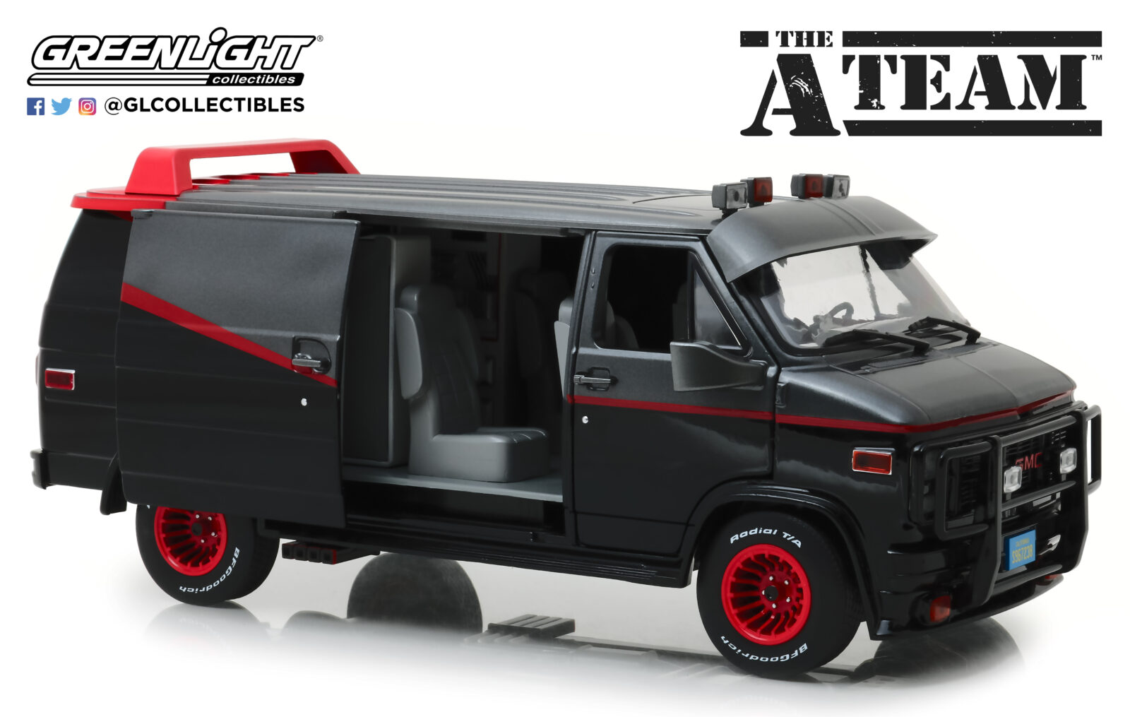 The A-Team (1983-87 TV Series) - 1983 GMC Vandura DS Modellismo A-Team 1983 GMC Vandura scala 1:18