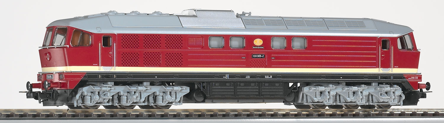 Locomotiva Diesel BR 130 DR Epoca IV, Corrente alternata con decoder digitale Scala H0 DS Modellismo Locomotiva Diesel BR 130 DR Epoca scala H0