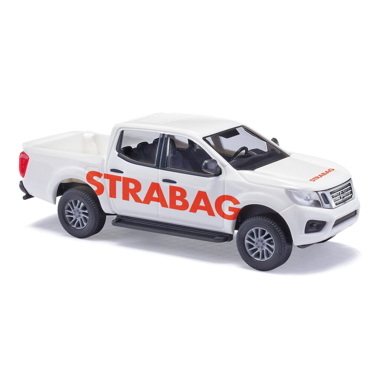 Nissan Navara Strabag Scala H0 DS Modellismo Nissan Navara Strabag scala H0 Busch