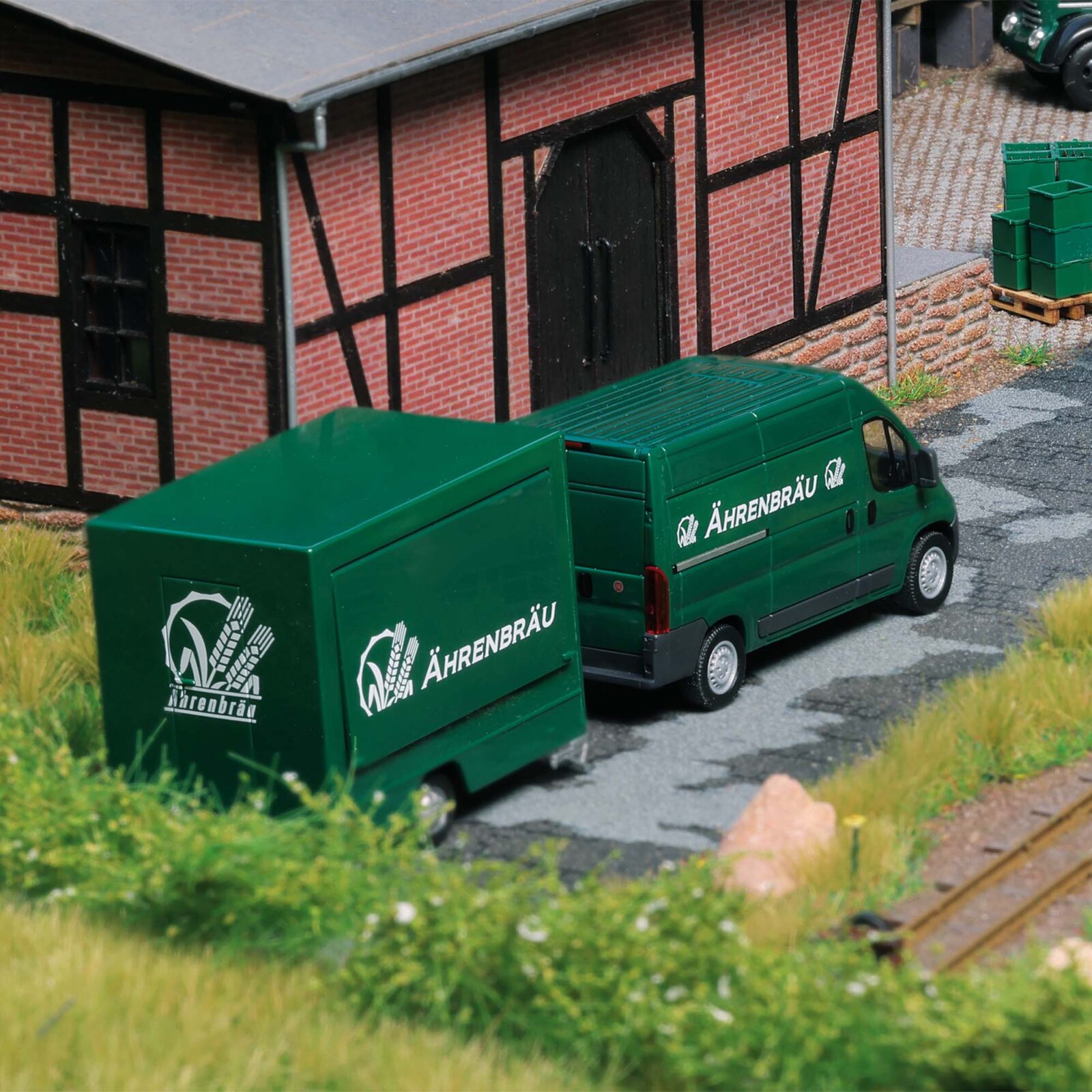 Fiat Ducato - Ährenbräu Scala H0 DS Modellismo Fiat Ducato Ährenbräu scala H0 Busch