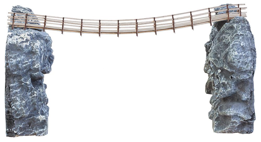 Ponte sospeso Scala H0 DS Modellismo Ponte sospeso scala H0 Faller