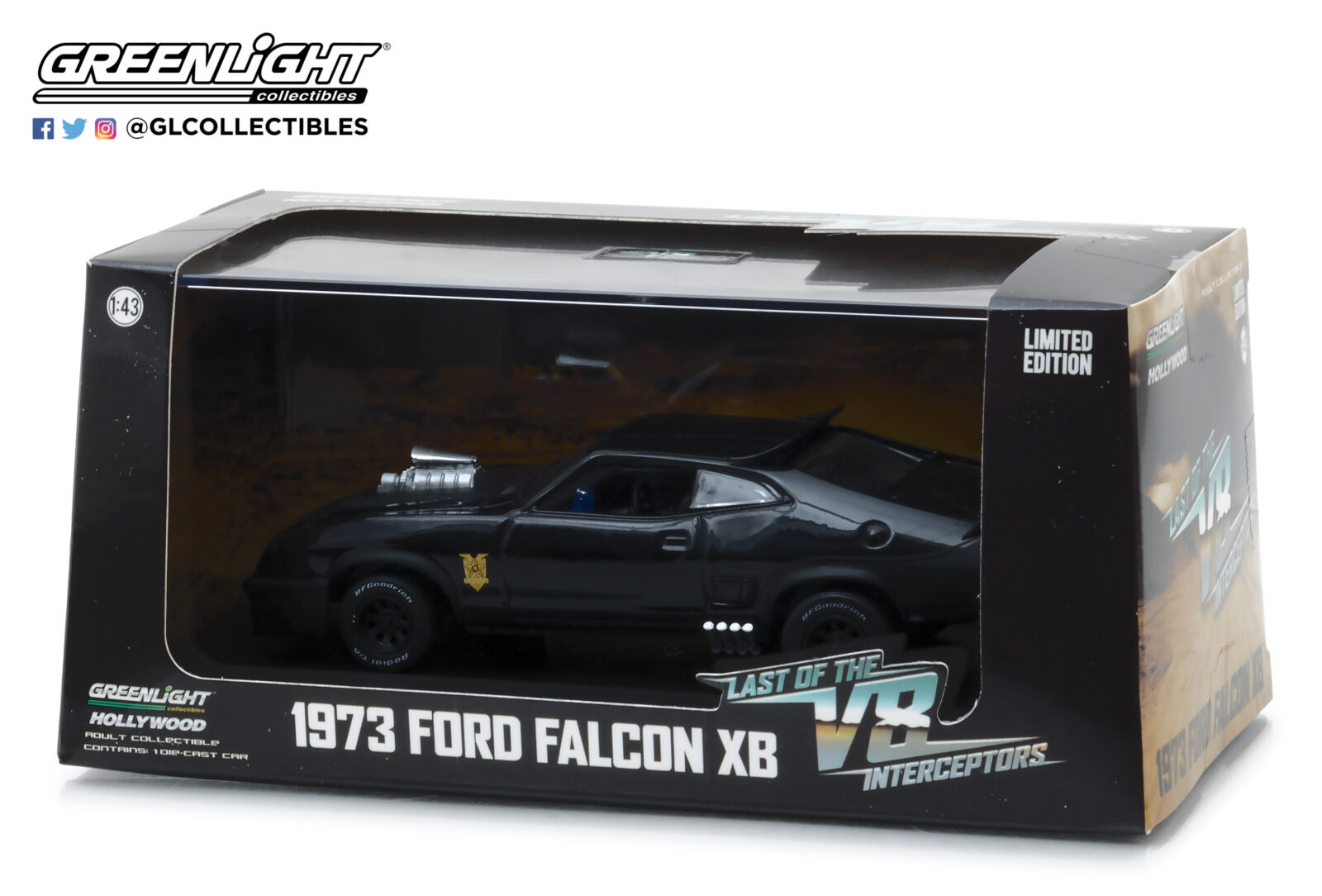 1973 Ford Falcon XB - Last of the V8 Interceptors (1979) DS Modellismo 1973 Ford Falcon XB Last V8 scala 1:43