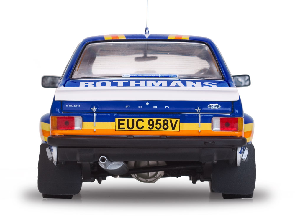 Ford Escort RS1800 - #19 T.Mäkinen/M.Holmes - RAC Rally 1980 DS Modellismo Ford Escort RS1800 #19 scala 1:18