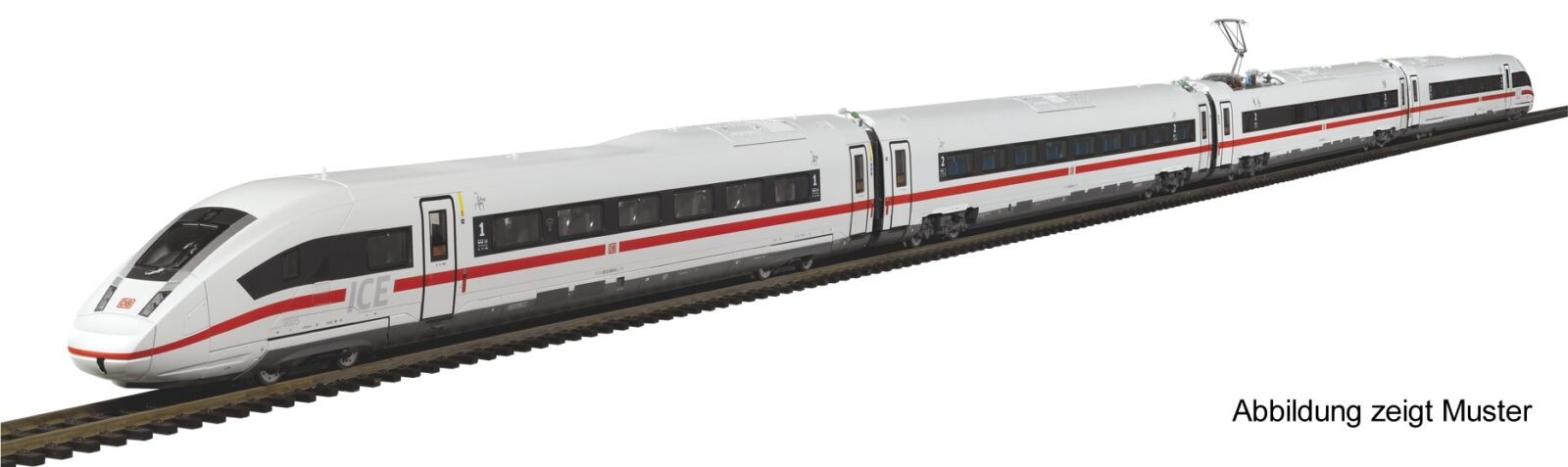 Elettrotreno Gruppo 412 (4 elementi) ICE 4 DB AG, Epoca VI, Corrente alternata con decoder digital Scala H0 DS Modellismo Elettrotreno Gruppo 412 ICE 4 DB scala H0