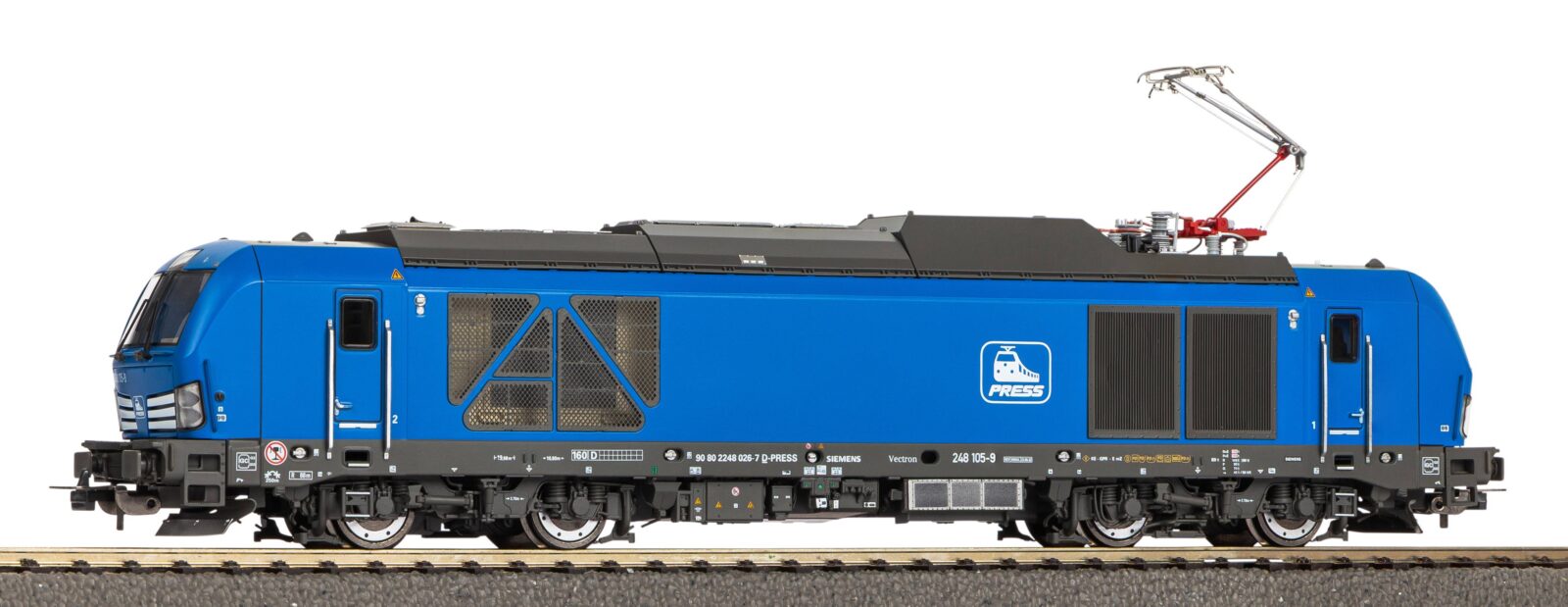 Locomotiva a doppia trazione "dual mode" / Sound BR 248 Press Epoca VI - Versione in Corrente Alternata Scala H0 DS Modellismo Locomotiva a doppia trazione "dual scala H0