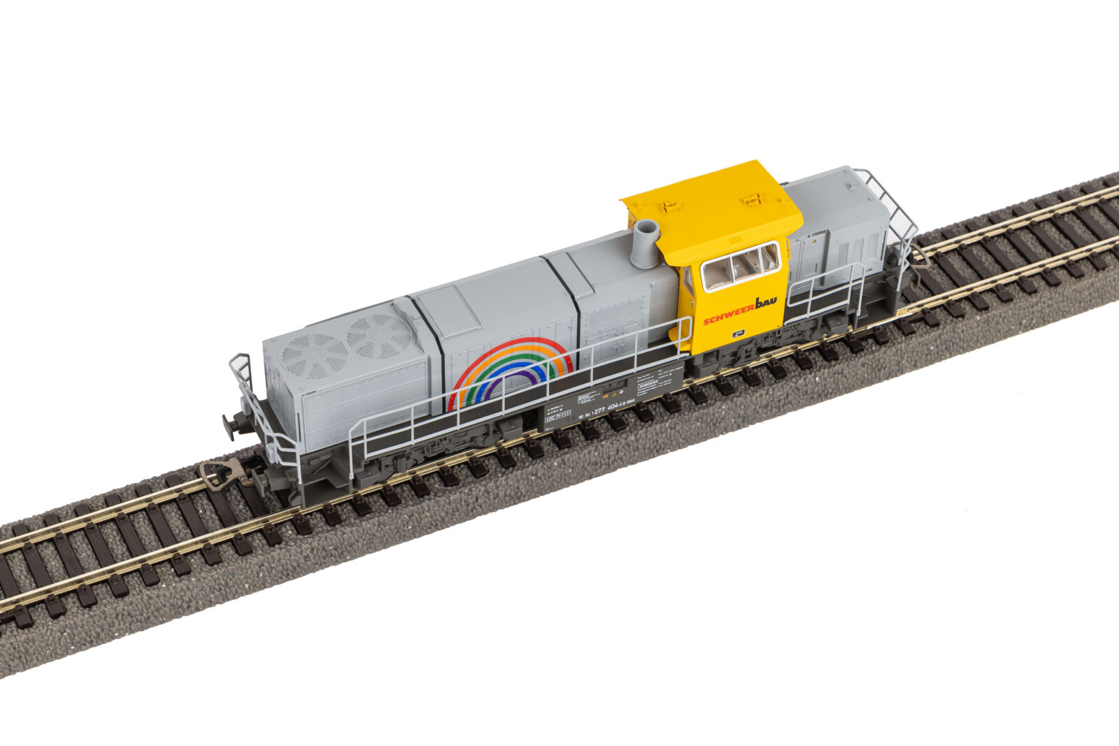 Locomotiva Diesel G 1700 Schweerbau Epoca VI Versione C.A. Scala H0 DS Modellismo Locomotiva Diesel G 1700 Schweerbau scala H0