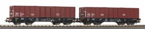 Set 2 Carri Gondola 401Zk PKP Epoca scala H0